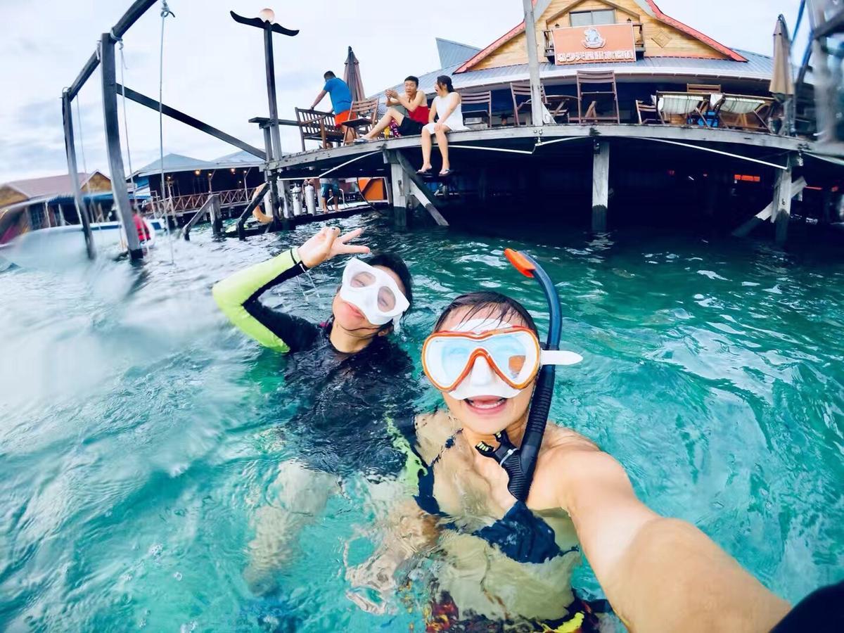 Mabul Paradise Lodge Mabul Island ภายนอก รูปภาพ